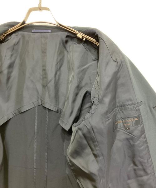 COMME des GARCONS HOMME（コムデギャルソン オム）COMME des GARCONS HOMME (コムデギャルソン オム) 切替3ボタンウールセットアップスーツ ネイビー サイズ:Sの古着・服飾アイテム