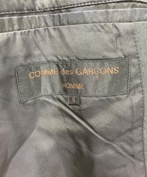 COMME des GARCONS HOMME（コムデギャルソン オム）COMME des GARCONS HOMME (コムデギャルソン オム) 切替3ボタンウールセットアップスーツ ネイビー サイズ:Sの古着・服飾アイテム