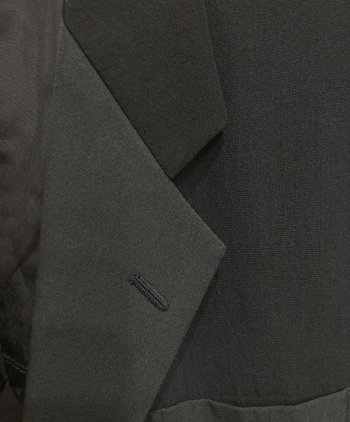 COMME des GARCONS HOMME（コムデギャルソン オム）COMME des GARCONS HOMME (コムデギャルソン オム) 切替3ボタンウールセットアップスーツ ネイビー サイズ:Sの古着・服飾アイテム