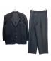 COMME des GARCONS HOMME（コムデギャルソン オム）の古着「切替3ボタンウールセットアップスーツ」｜ネイビー