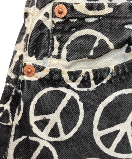 LEVI'S VINTAGE CLOTHING（リーバイス ビンテージ クロージング）LEVI'S VINTAGE CLOTHING (リーバイス ビンテージ クロージング) 551ZXXプリントパンツ ブラック×ホワイト サイズ:W32の古着・服飾アイテム