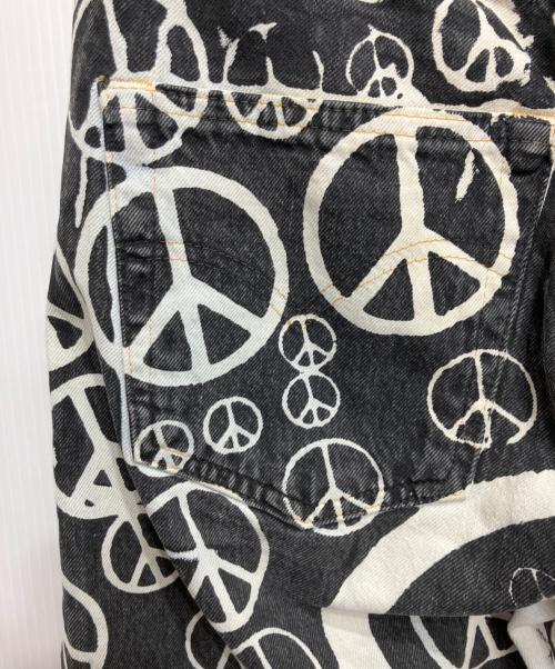 LEVI'S VINTAGE CLOTHING（リーバイス ビンテージ クロージング）LEVI'S VINTAGE CLOTHING (リーバイス ビンテージ クロージング) 551ZXXプリントパンツ ブラック×ホワイト サイズ:W32の古着・服飾アイテム