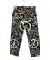 LEVI'S VINTAGE CLOTHING (リーバイス ビンテージ クロージング) 551ZXXプリントパンツ ブラック×ホワイト サイズ:W32：9000円