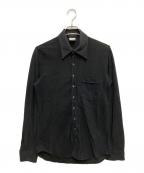 ANN DEMEULEMEESTERアンドゥムルメステール）の古着「長袖シャツ」｜ブラック