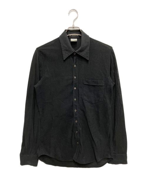 ANN DEMEULEMEESTER（アンドゥムルメステール）ANN DEMEULEMEESTER (アンドゥムルメステール) 長袖シャツ ブラック サイズ:Sの古着・服飾アイテム