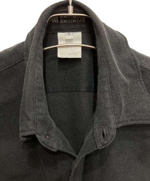 ANN DEMEULEMEESTER（アンドゥムルメステール）ANN DEMEULEMEESTER (アンドゥムルメステール) 長袖シャツ ブラック サイズ:Sの古着・服飾アイテム