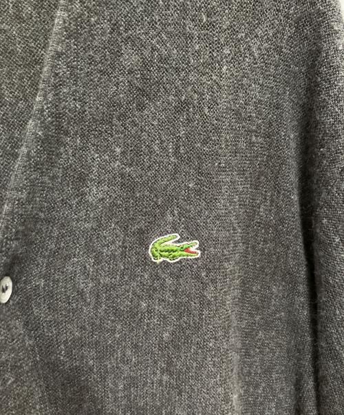 IZOD LACOSTE（アイゾッド ラコステ）IZOD LACOSTE (アイゾッド ラコステ) アクリルニットカーディガン ブラウン サイズ:Lの古着・服飾アイテム