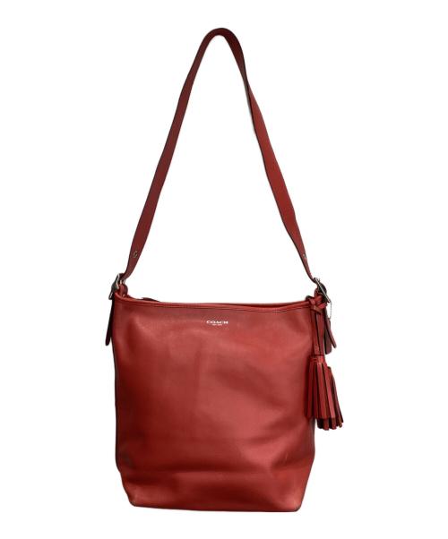 COACH（コーチ）COACH (コーチ) ショルダーバッグ レッドの古着・服飾アイテム