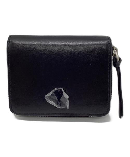 AMI Alexandre Mattiussi（アミアレクサンドルマテュッシ）AMI Alexandre Mattiussi (アミアレクサンドルマテュッシ) ADC COMPACT WALLET ブラックの古着・服飾アイテム