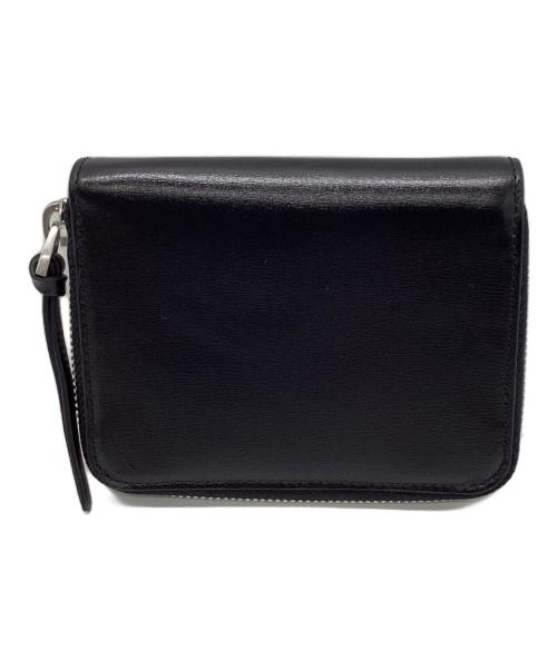 AMI Alexandre Mattiussi（アミアレクサンドルマテュッシ）AMI Alexandre Mattiussi (アミアレクサンドルマテュッシ) ADC COMPACT WALLET ブラックの古着・服飾アイテム