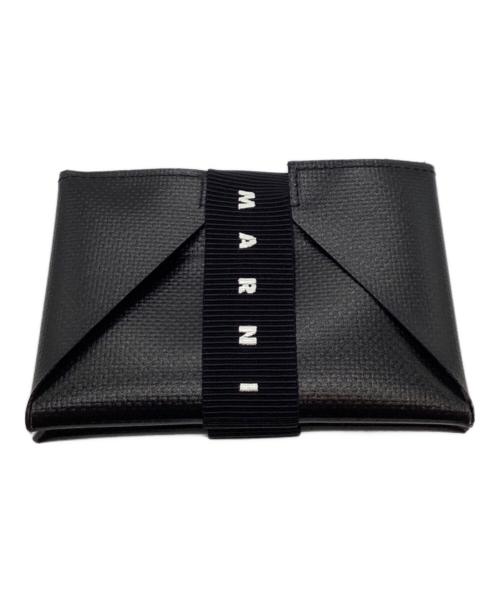 MARNI（マルニ）MARNI (マルニ) PVCカードケース ブラックの古着・服飾アイテム