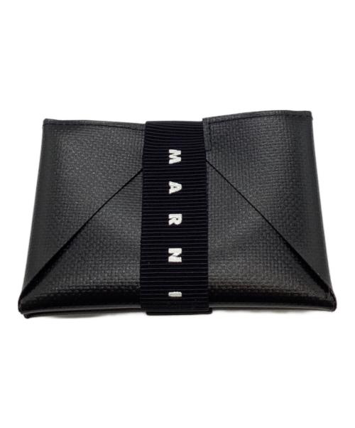 MARNI（マルニ）MARNI (マルニ) PVCカードケース ブラックの古着・服飾アイテム