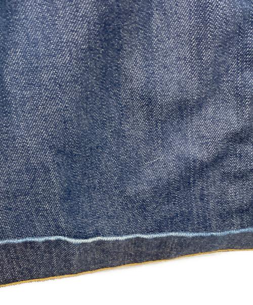 PS Paul Smith（ＰＳポールスミス）PS Paul Smith (ＰＳポールスミス) タックワイドデニムパンツ インディゴ サイズ:38の古着・服飾アイテム