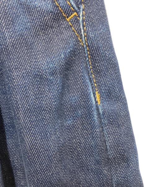 PS Paul Smith（ＰＳポールスミス）PS Paul Smith (ＰＳポールスミス) タックワイドデニムパンツ インディゴ サイズ:38の古着・服飾アイテム