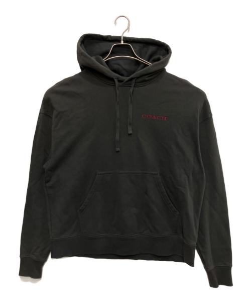 COACH（コーチ）COACH (コーチ) ニューイヤーフーディ チャコールグレー サイズ:Mの古着・服飾アイテム