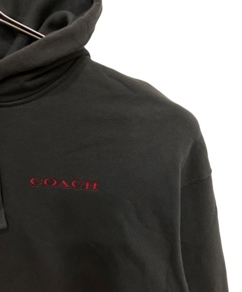 COACH（コーチ）COACH (コーチ) ニューイヤーフーディ チャコールグレー サイズ:Mの古着・服飾アイテム