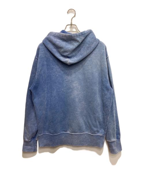 DIESEL（ディーゼル）DIESEL (ディーゼル) Dロゴプルオーバーパーカー ブルー サイズ:Mの古着・服飾アイテム