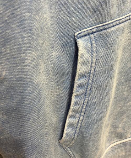 DIESEL（ディーゼル）DIESEL (ディーゼル) Dロゴプルオーバーパーカー ブルー サイズ:Mの古着・服飾アイテム