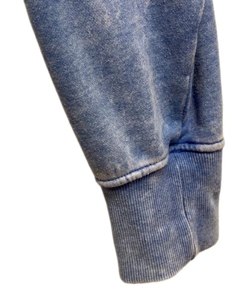 DIESEL（ディーゼル）DIESEL (ディーゼル) Dロゴプルオーバーパーカー ブルー サイズ:Mの古着・服飾アイテム