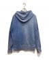 DIESEL (ディーゼル) Dロゴプルオーバーパーカー ブルー サイズ:M：8000円
