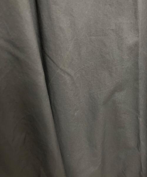 BALLSEY（ボールジィ）BALLSEY (ボールジィ) コットンタイプライター ノースリーブAラインワンピース ブラック サイズ:36の古着・服飾アイテム