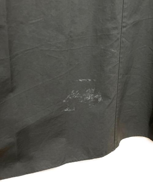 BALLSEY（ボールジィ）BALLSEY (ボールジィ) コットンタイプライター ノースリーブAラインワンピース ブラック サイズ:36の古着・服飾アイテム