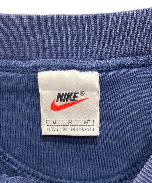 NIKE（ナイキ）NIKE (ナイキ) ロゴ刺繍スウェット ブルー サイズ:Mの古着・服飾アイテム