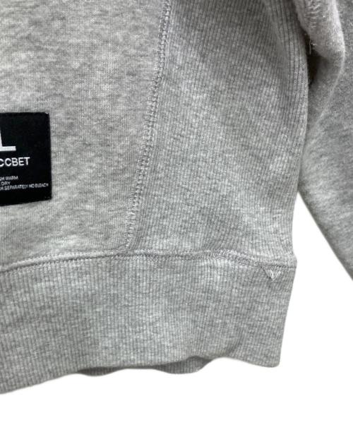 RUSSELL ATHLETIC（ラッセルアスレチック）RUSSELL ATHLETIC (ラッセルアスレチック) PACCBET (ラスベート) ロゴ刺繍スウェット グレー サイズ:Lの古着・服飾アイテム