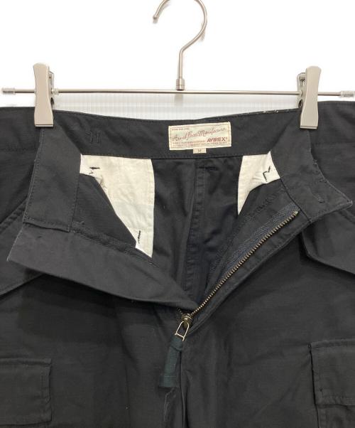 AVIREX（アヴィレックス）AVIREX (アヴィレックス) カーゴパンツ ブラック サイズ:Mの古着・服飾アイテム