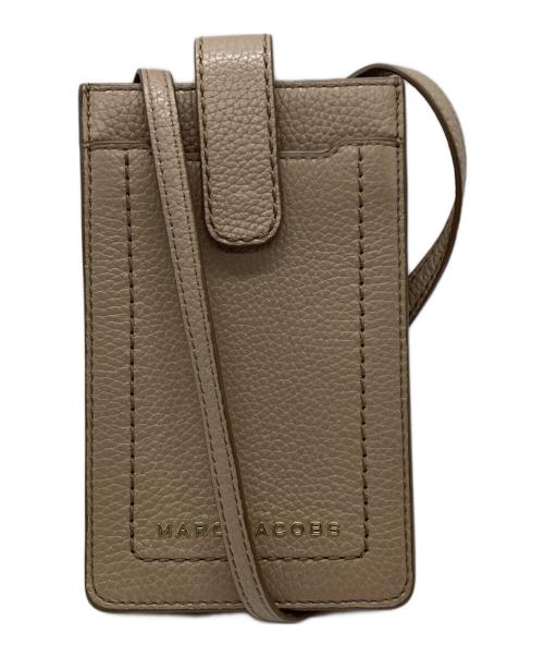 MARC JACOBS（マークジェイコブス）MARC JACOBS (マークジェイコブス) スマホショルダーバッグ ベージュの古着・服飾アイテム