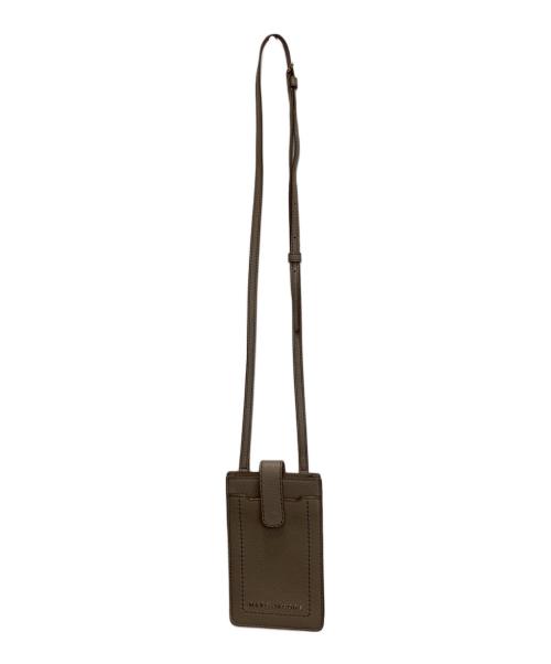 MARC JACOBS（マークジェイコブス）MARC JACOBS (マークジェイコブス) スマホショルダーバッグ ベージュの古着・服飾アイテム