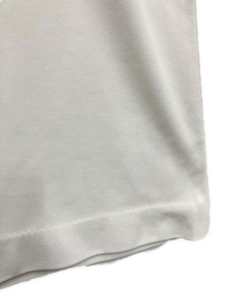 CHEMISE LACOSTE（シュミーズ ラコステ）CHEMISE LACOSTE (シュミーズ ラコステ) ワニ刺繍ワッペンシャツワンピース ホワイト サイズ:不明の古着・服飾アイテム