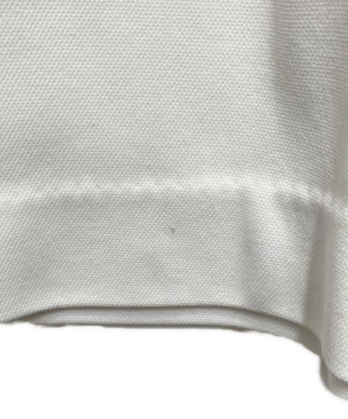 CHEMISE LACOSTE（シュミーズ ラコステ）CHEMISE LACOSTE (シュミーズ ラコステ) ワニ刺繍ワッペンシャツワンピース ホワイト サイズ:不明の古着・服飾アイテム