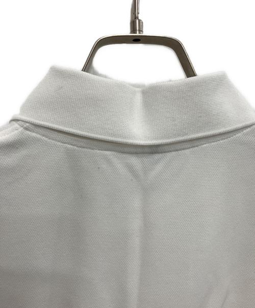 CHEMISE LACOSTE（シュミーズ ラコステ）CHEMISE LACOSTE (シュミーズ ラコステ) ワニ刺繍ワッペンシャツワンピース ホワイト サイズ:不明の古着・服飾アイテム