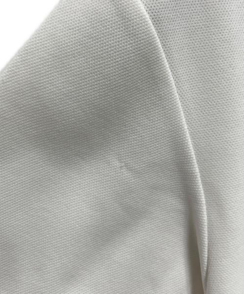 CHEMISE LACOSTE（シュミーズ ラコステ）CHEMISE LACOSTE (シュミーズ ラコステ) ワニ刺繍ワッペンシャツワンピース ホワイト サイズ:不明の古着・服飾アイテム