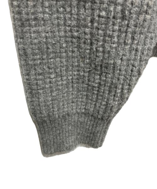 WARDEN EDGE（ウォーデンエッジ）WARDEN EDGE (ウォーデンエッジ) ニットパーカー グレー サイズ:Sの古着・服飾アイテム