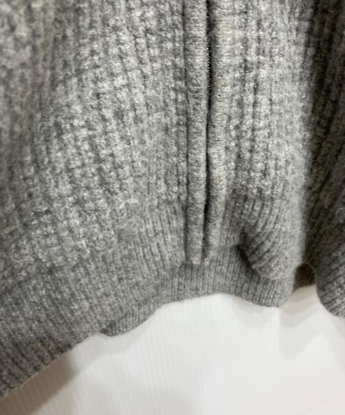 WARDEN EDGE（ウォーデンエッジ）WARDEN EDGE (ウォーデンエッジ) ニットパーカー グレー サイズ:Sの古着・服飾アイテム