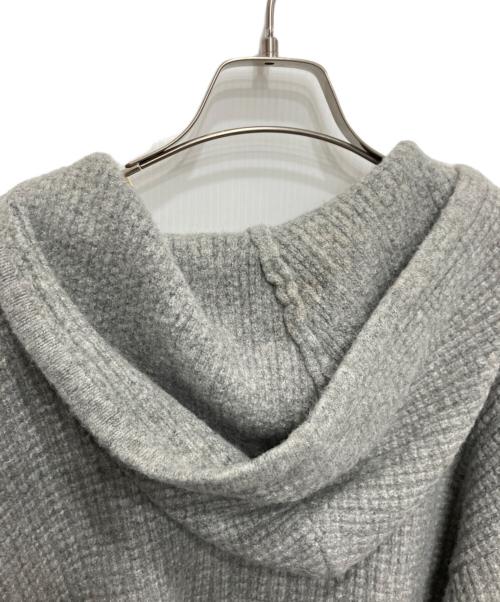 WARDEN EDGE（ウォーデンエッジ）WARDEN EDGE (ウォーデンエッジ) ニットパーカー グレー サイズ:Sの古着・服飾アイテム