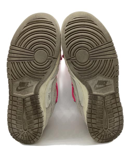 NIKE（ナイキ）NIKE (ナイキ) OFFWHITE (オフホワイト) Dunk Low グレー×ホワイト サイズ:27の古着・服飾アイテム