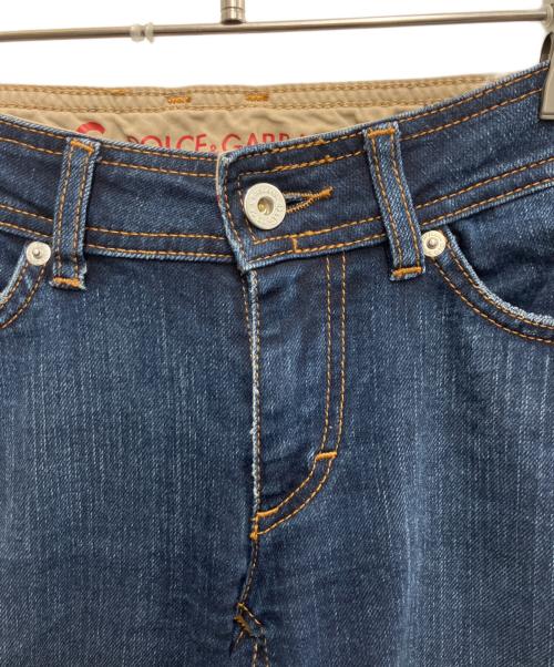D&G（ディーアンドジー）D&G (ディーアンドジー) ローライズデニム インディゴ サイズ:61cm (W24)の古着・服飾アイテム