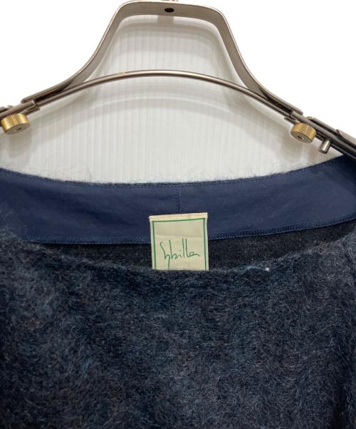 Sybilla（シビラ）Sybilla (シビラ) モヘヤ混ニット ネイビー サイズ:Mの古着・服飾アイテム