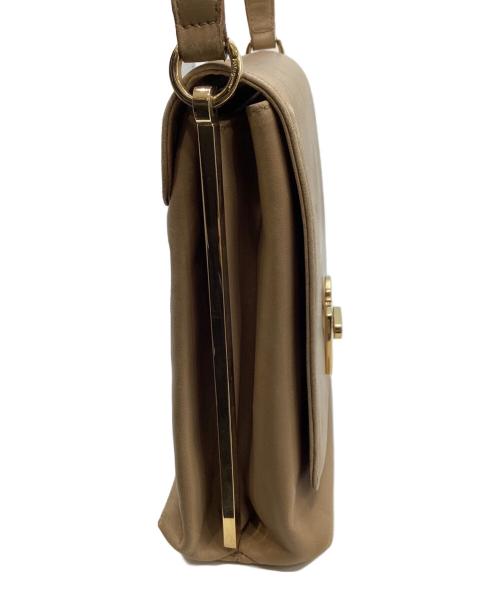 Salvatore Ferragamo（サルヴァトーレ フェラガモ）Salvatore Ferragamo (サルヴァトーレ フェラガモ) ハンドバッグ ベージュの古着・服飾アイテム