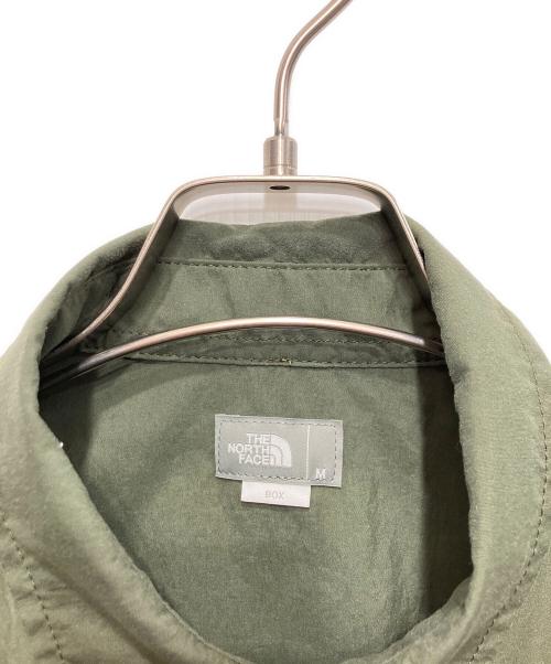 THE NORTH FACE（ザ ノース フェイス）THE NORTH FACE (ザ ノース フェイス) L/S Nuptse Shirt （L/S ヌプシシャツ ） カーキ サイズ:Ｍの古着・服飾アイテム