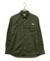THE NORTH FACE（ザ ノース フェイス）の古着「L/S Nuptse Shirt （L/S ヌプシシャツ ）」｜カーキ