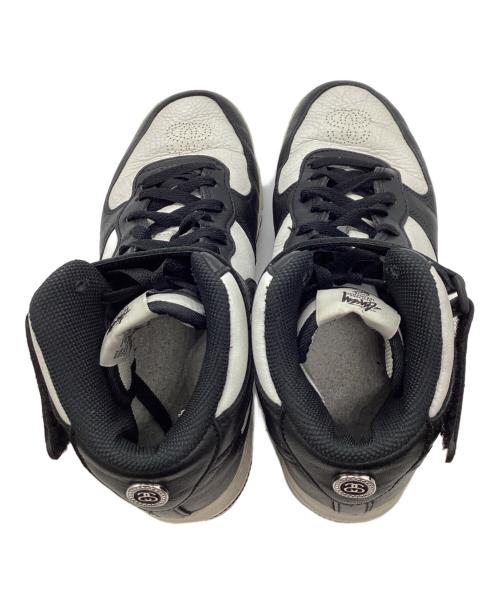 NIKE（ナイキ）NIKE (ナイキ) stussy (ステューシー) AIR FORCE 1 07 MID SP ホワイト×ブラック サイズ:24.5の古着・服飾アイテム