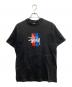 stussy（ステューシー）の古着「プリントTシャツ」｜ブラック
