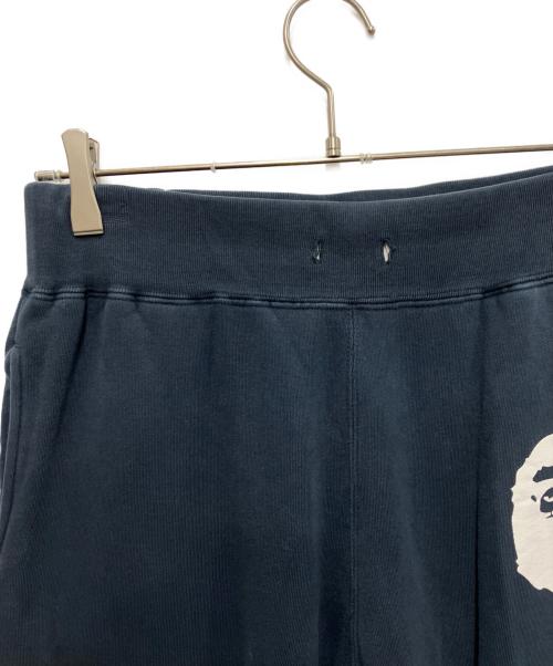 A BATHING APE（アベイシングエイプ）A BATHING APE (アベイシングエイプ) スウェットパンツ ネイビー サイズ:Mの古着・服飾アイテム
