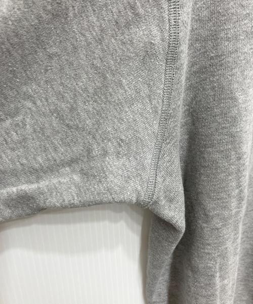 HINOYA（ヒノヤ）HINOYA (ヒノヤ) 両Ｖガゼットスウェット グレー サイズ:Mの古着・服飾アイテム