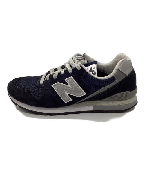 NEW BALANCE（ニューバランス）NEW BALANCE (ニューバランス) ローカットスニーカー ネイビー サイズ:25.5の古着・服飾アイテム