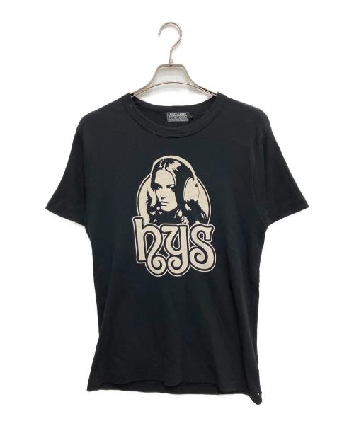 Hysteric Glamour（ヒステリックグラマー）Hysteric Glamour (ヒステリックグラマー) FUTURE DAYS Tシャツ ブラック サイズ:Lの古着・服飾アイテム